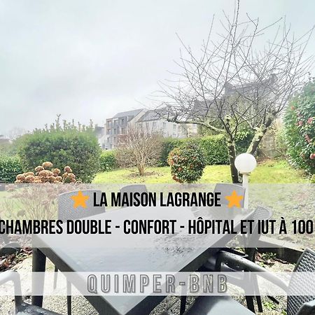 Maison Lagrange - 4 Chambres Quartier Iut Hopital Quimper Exterior photo